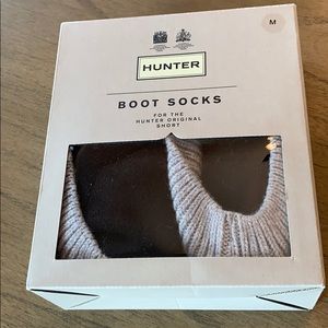 Hunter Boot Socks - Grey Medium
